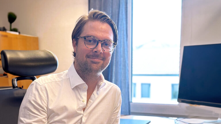 porträtt på fredrik