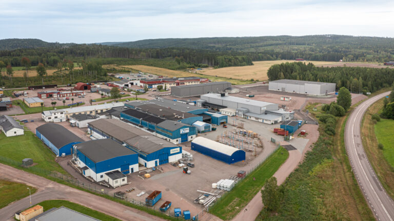 Drönarbild Calamo i Molkom